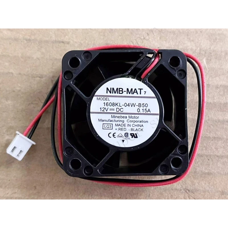 

S+ NMB-MAT 1608KL-04W-B50 Chassis Cooling Fan 12V DC 0.15A 2pin