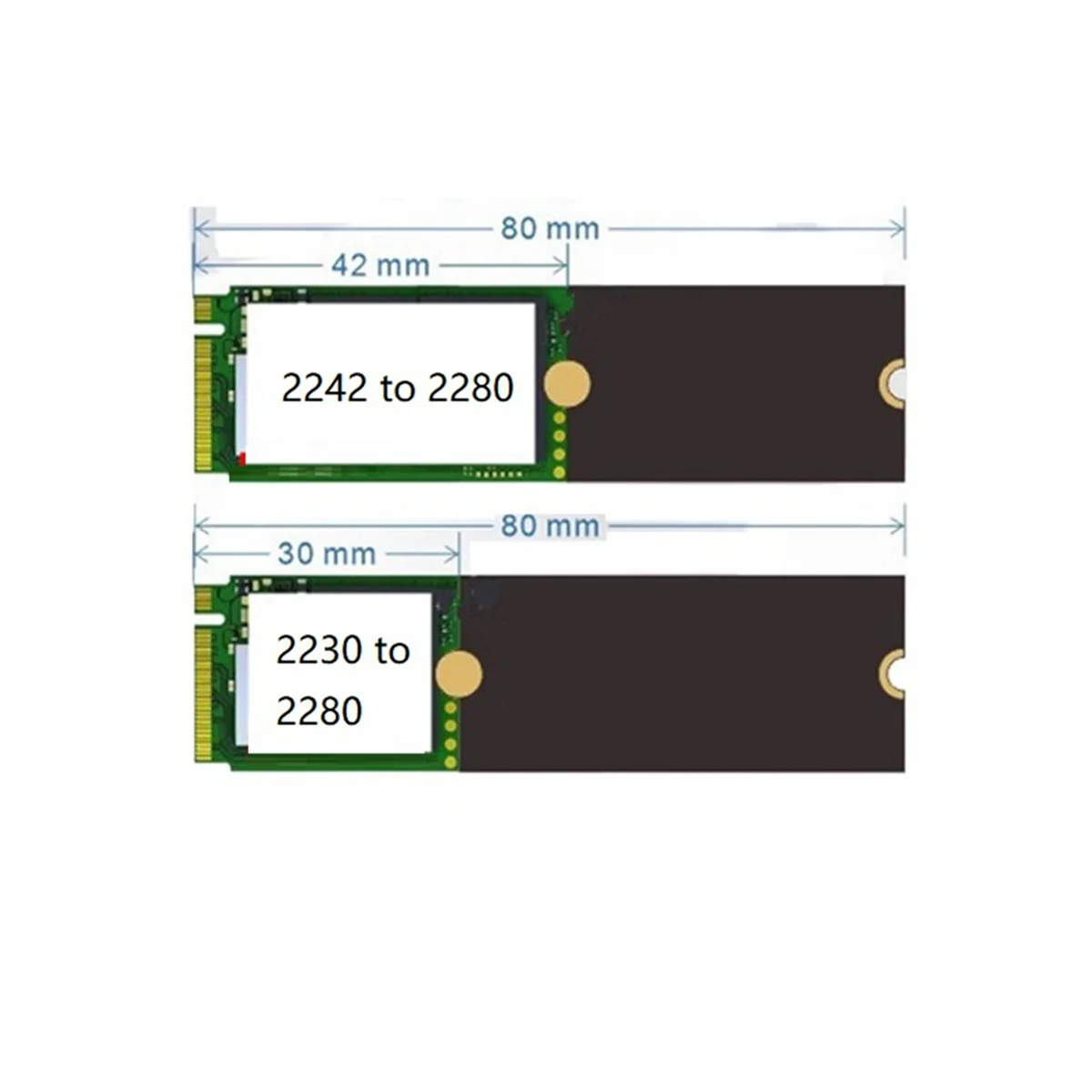 【Livraison Rapide】 Расширенный кронштейн M.2