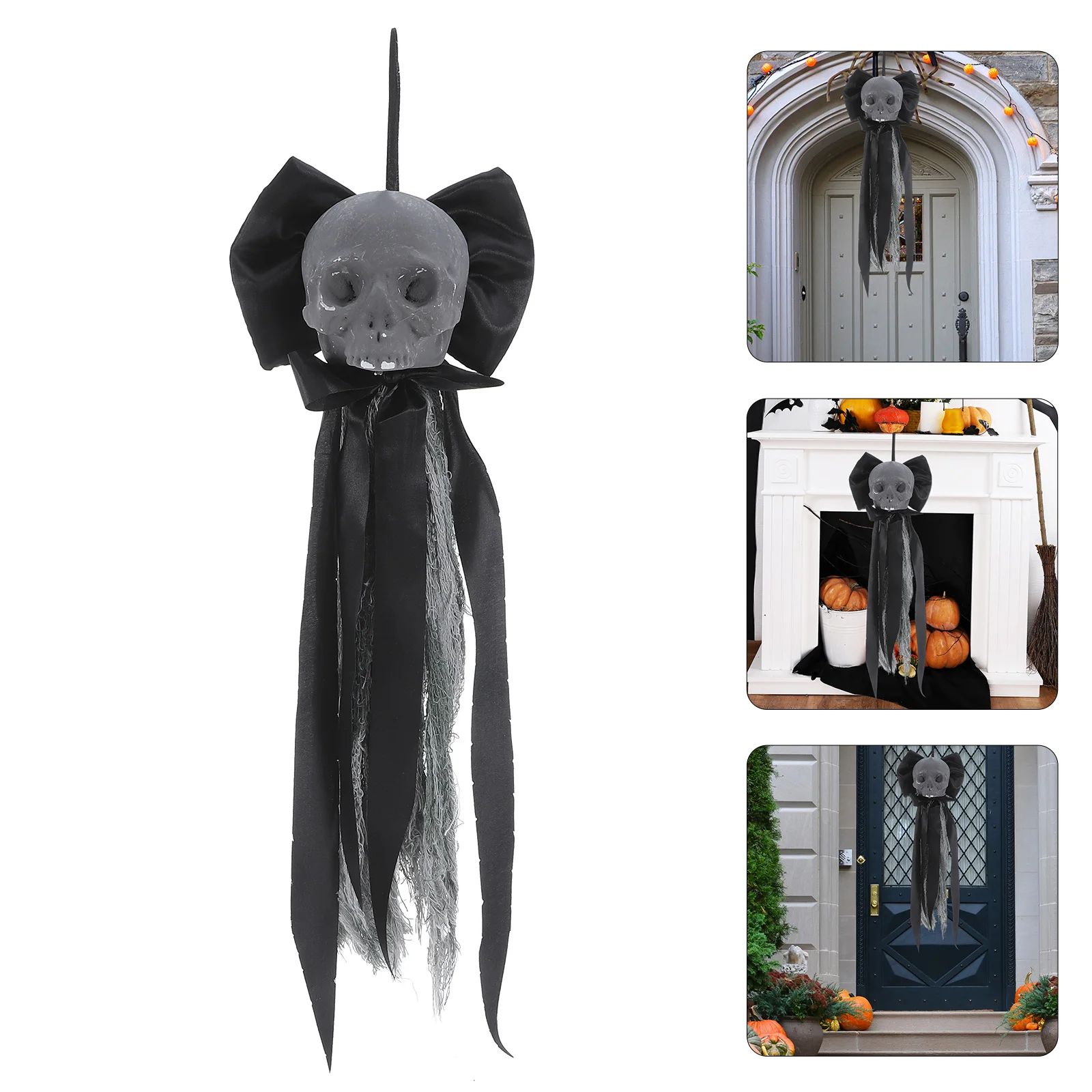 Decoration Door Hanging Halloween Skull Decorations Ornament Doorway Hangings Cloth