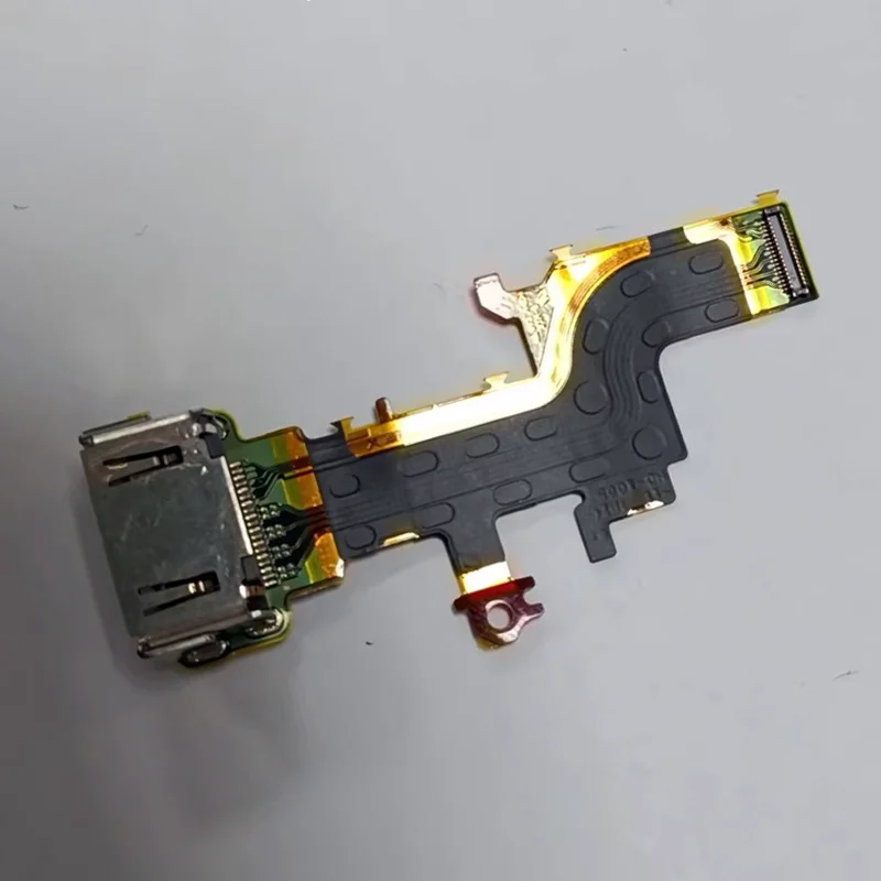 

New HDMI Jack flexible cable FPC assy repair parts for Sony ILCE-7rM5 ILME-FX3 A7RV A7R5 FX3A camera