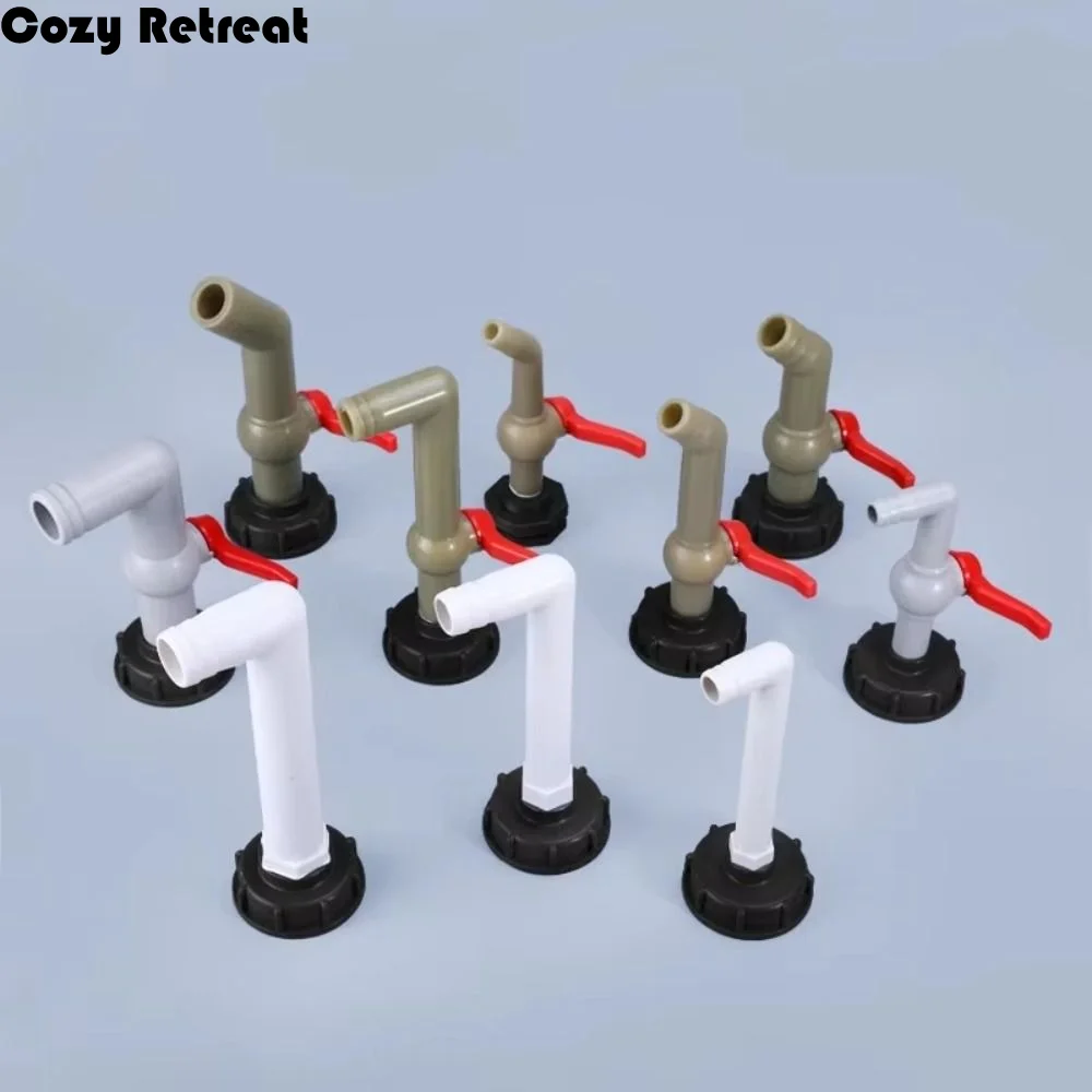 

Адаптер для резервуара IBC с крупной резьбой S60x6, быстроразъемное соединение 1/2'', 3/4'', 1'' для ирригации, прочный соединитель для шланга и крана