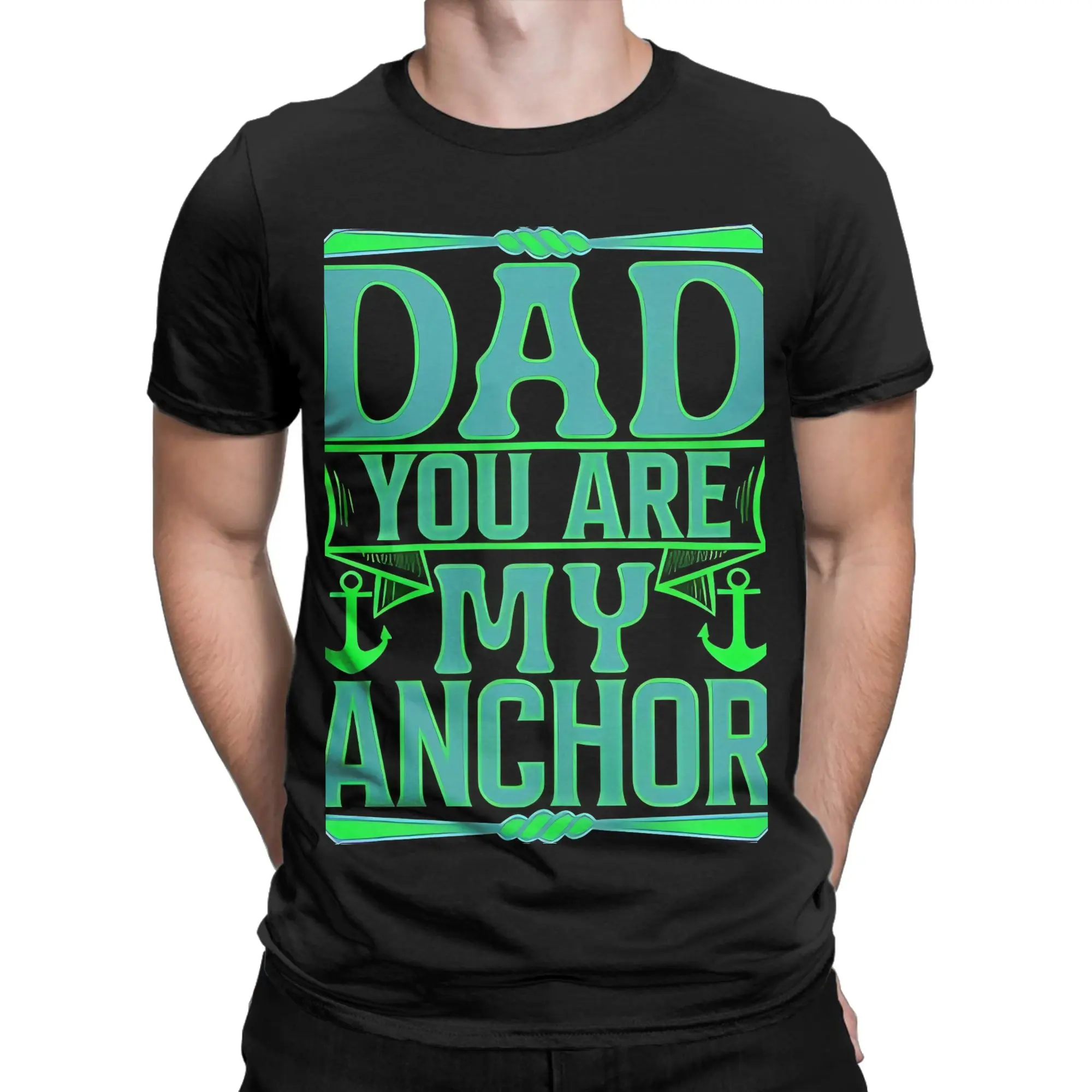 Camiseta de algodón 100% con diseño original de papá, te amo, para el día del padre, camisetas para hombre