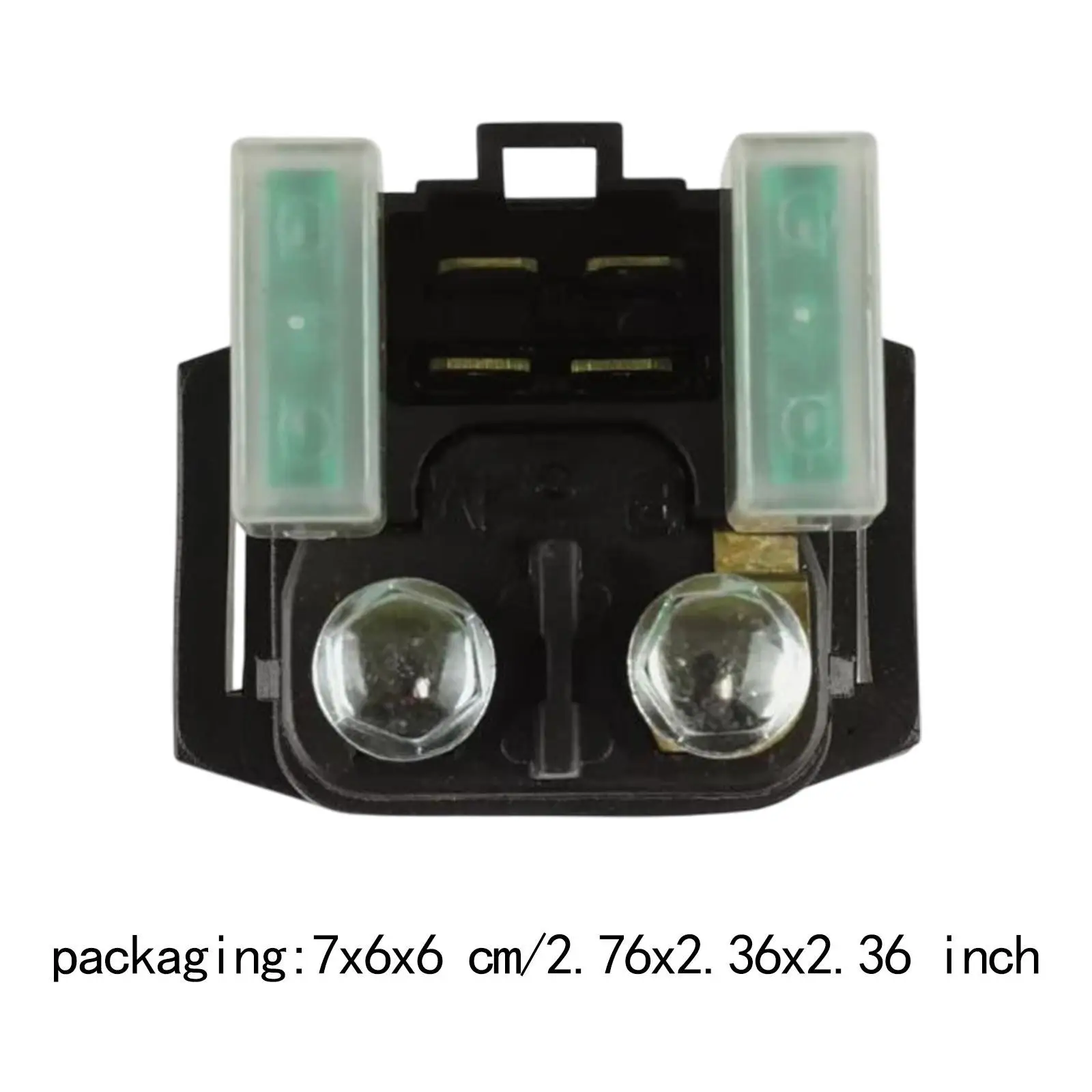 Interruptor de relé solenóide de partida de metal compacto, acessório profissional para motocicleta para Yamaha V Star 1100