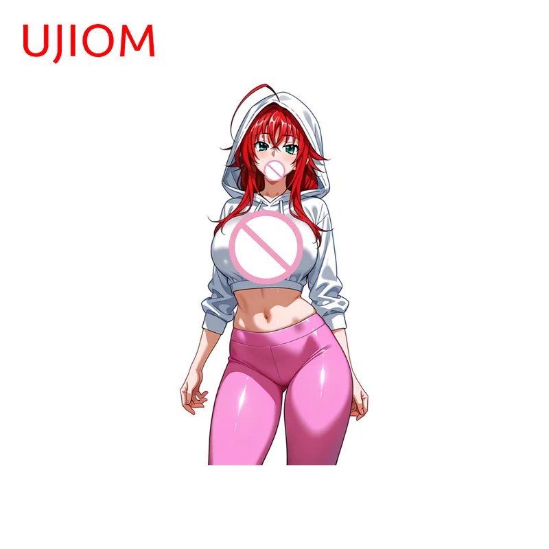 UJIOM Rias Gremory Hardcore Wall Sticker Wardrobe Bedroom Bathroom Customizable Decal Suitable For 2000s Room Decoration