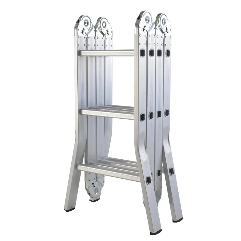 custom.CE/EN131 Certified Modern Aluminium Multipurpose Ladder Scaffolding Step Ladder Folding Telescopic Ladder with 150kg Capa