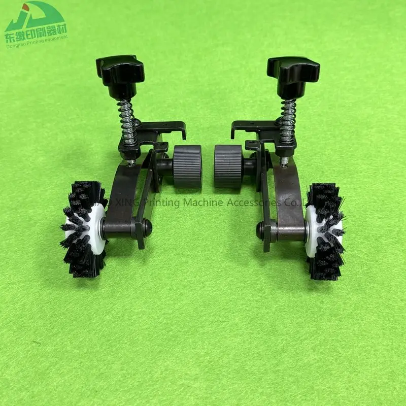 printing-machinery-parts-feeder-runner-for-kba-printing-machinery-parts-pressing-paper-brush-wheel-assembly-1-pair-brush-wheel