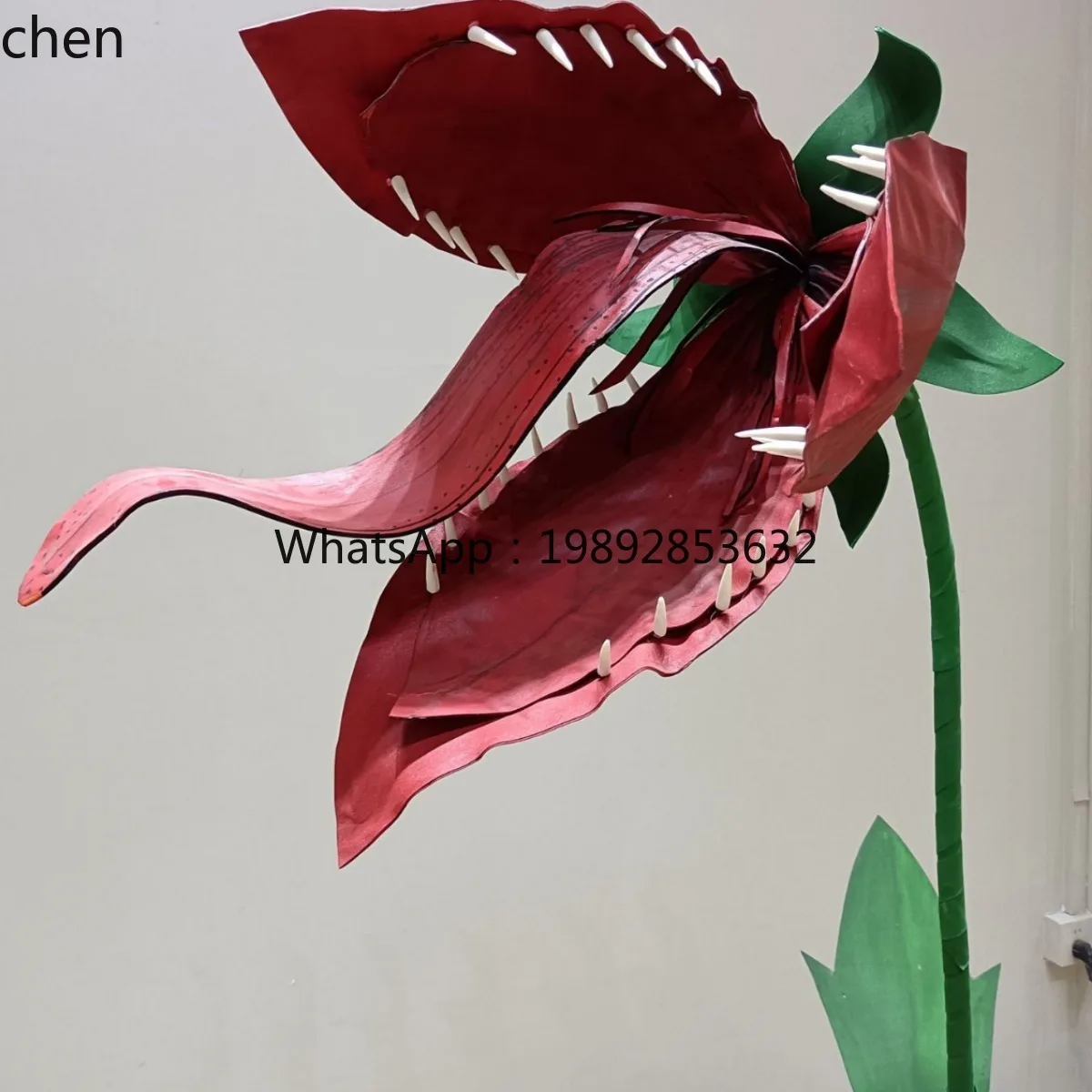 HT Bionic Tower Giant Flytrap Giant Extra Large Big Mouth Upright Giant Clamp Flytrap Viper Plant Green Plant