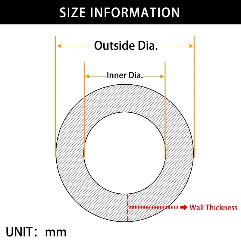 1/5M Fuel Gas Pipe String Tube Petrol Hose for Trimmer Chainsaw Blower Line DIY Tool 2x3.5/2.5x5/3x5/3x6/4x6/5x8/6x8/7x10mm