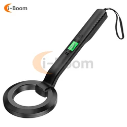 360° Metal Detector with LCD Display Highly Sensitive Scanning Detector Metal Detector with Audible Shock Alarm