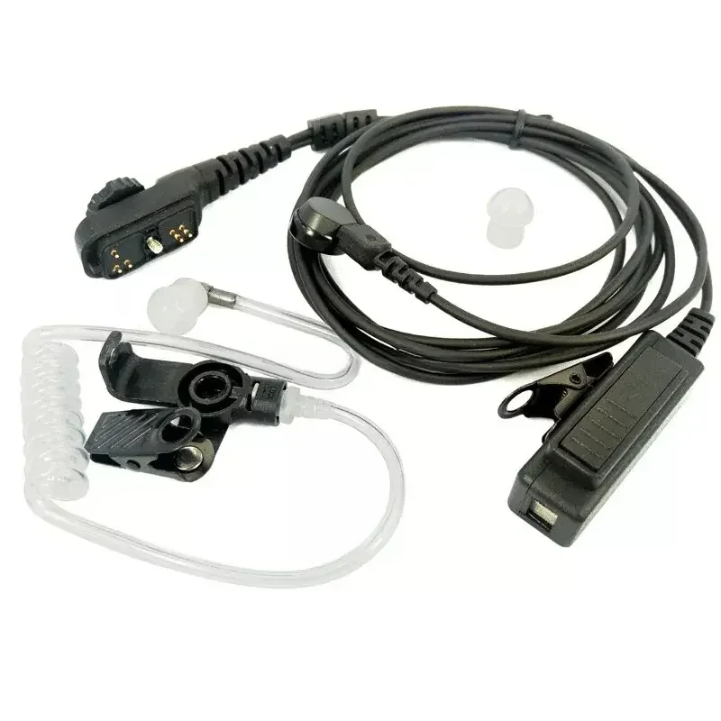10pc Tubo D'aria Auricolare Auricolare Microfono per Hytera HYT PD700 PD700G PD702 PD705 PD780 PD780G PD782 PD790EX PT580H Radio Walkie Talkie
