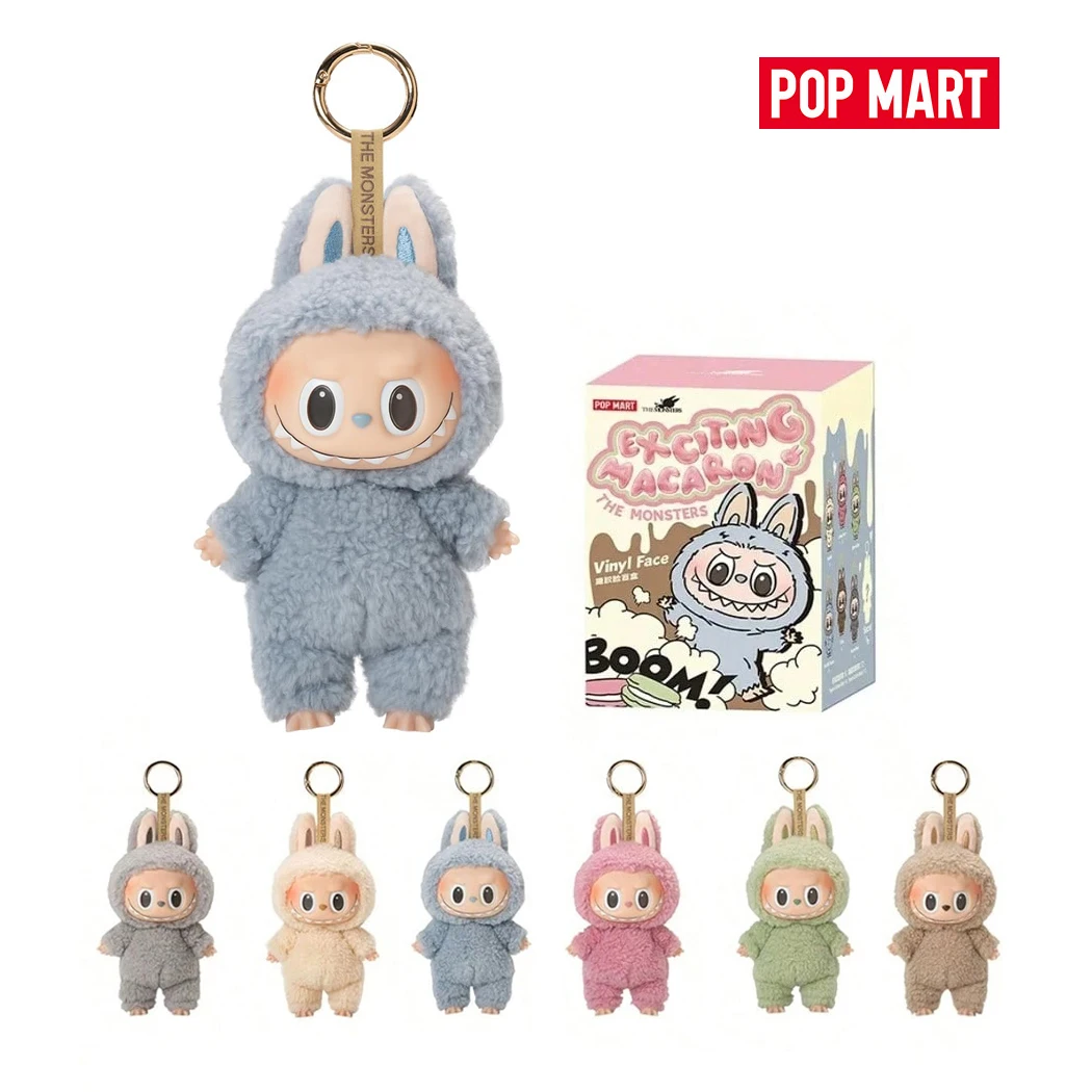 

POP MART Labubu Blind Box 100% Authentic LABUBU THE MONSTERS Tasty Macarons Series Gift- Sealed Mystery Box-Random Sealed Collec