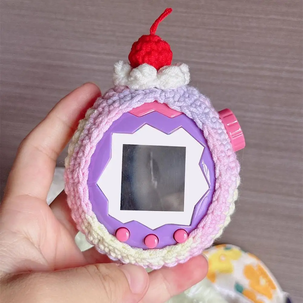 Protective Case For Tamagotchi Paradise Games Console DIY Knitting Handmade Cover For Tamagotchi Paradise Games Accessories