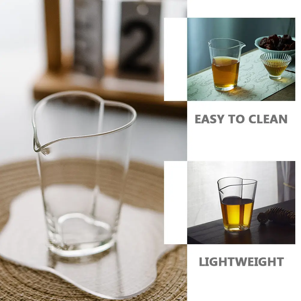 

Прозрачный стеклянный кувшин в форме сердца для латте-арта, взбивания молока, подачи кофе, сиропов, салатных заправок, портативный стеклянный диспенсер для напитков