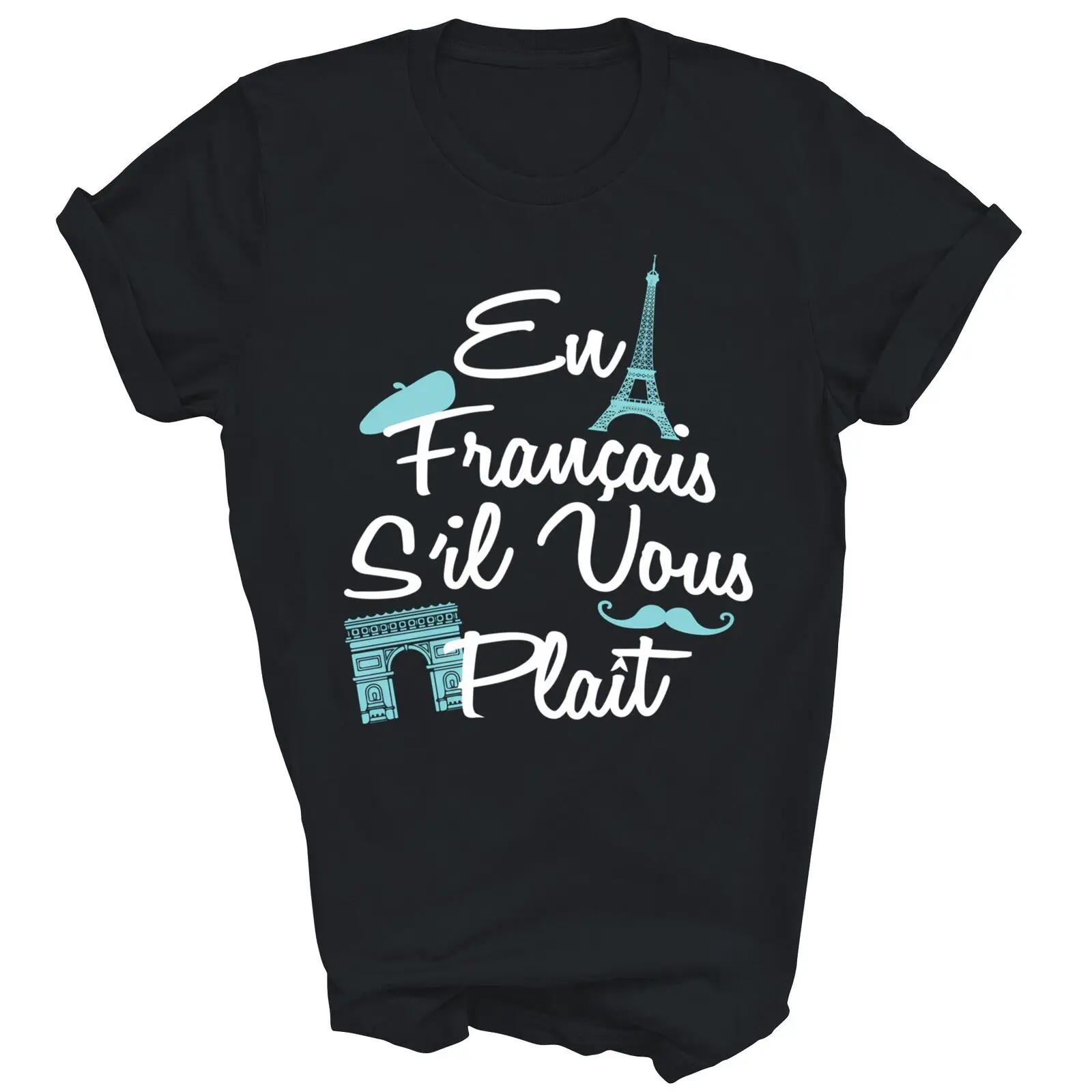 En Francais S'il Vous Plait Francophile French France Unisex Shirt Gift