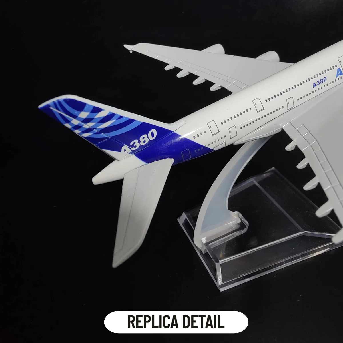 Scale 1:400 Metal Aircraft Replica Airbus A380 Neo Airplane Diecast Model Aviation Miniature Boy Kid Xmas Gift Toy