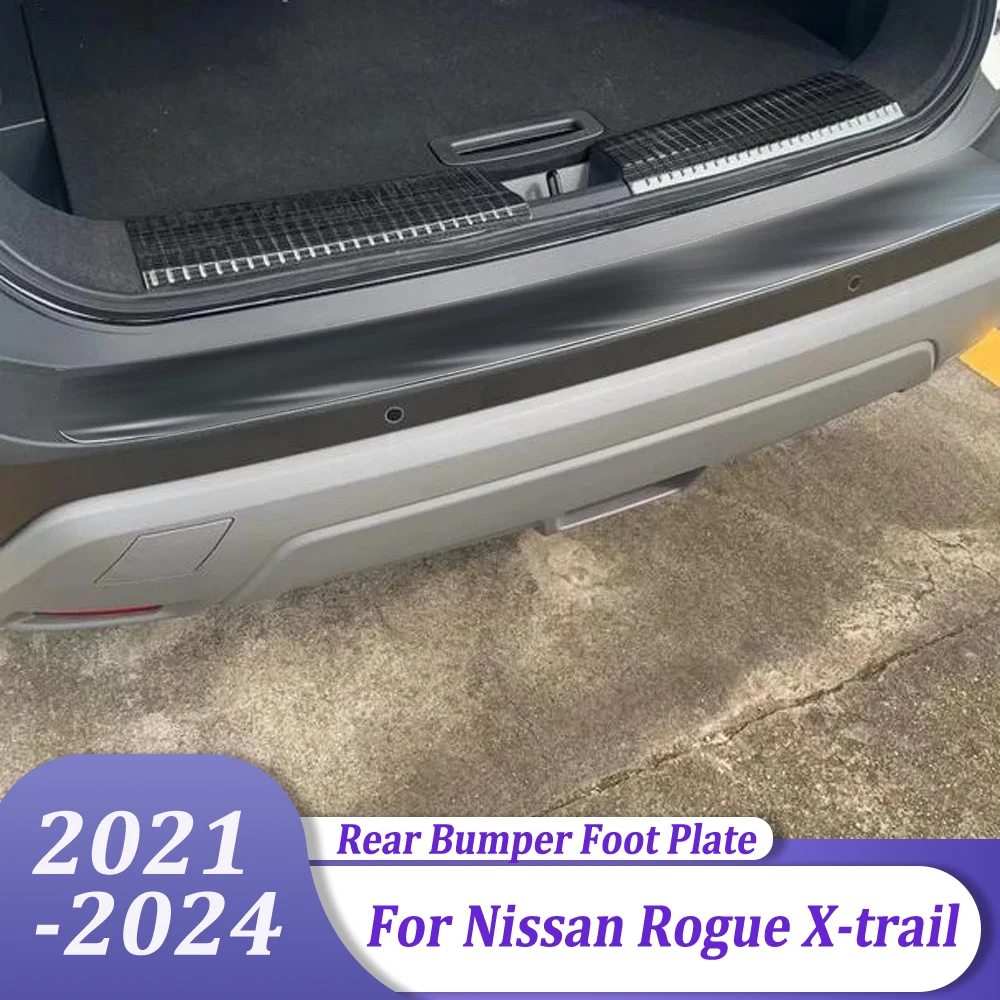 

Автомобильные аксессуары, внутренняя накладка на задний бампер, защитная накладка на багажник, накладка накладка для Nissan Rogue X-trail 2021 2022 2023 2024