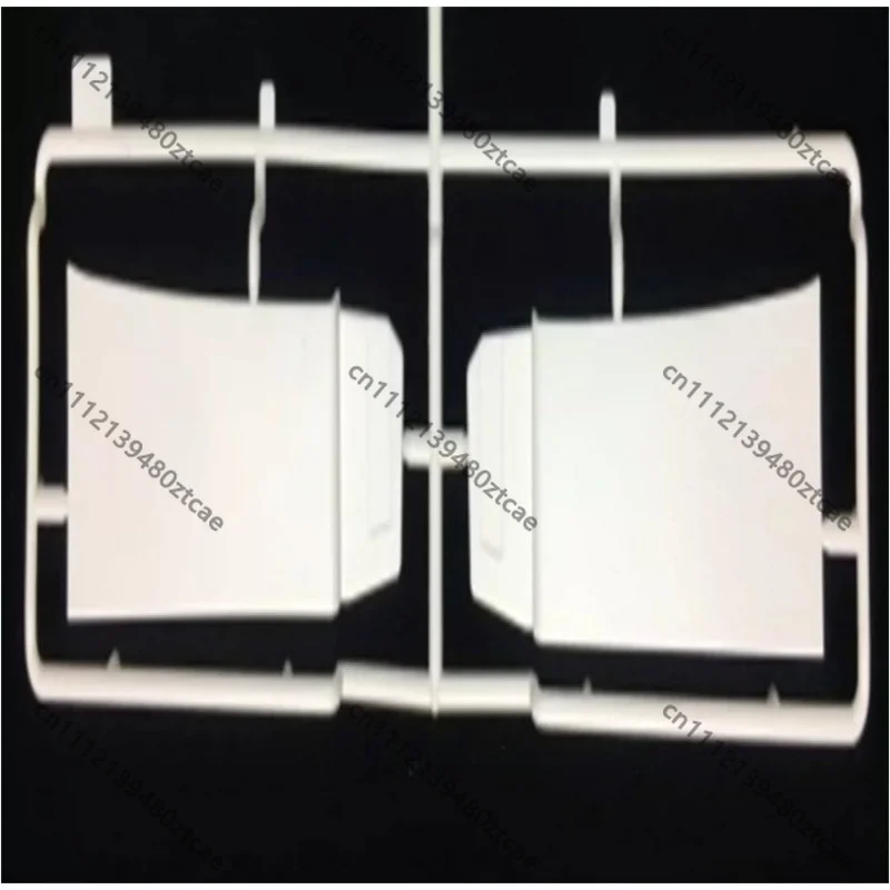 Cab‑Side Fairing Side Panel, K‑Shaped Spare‑Part For 1/14 RC Tractor‑Truck, Fit For R620 / R470 Model, Hobby Accessory