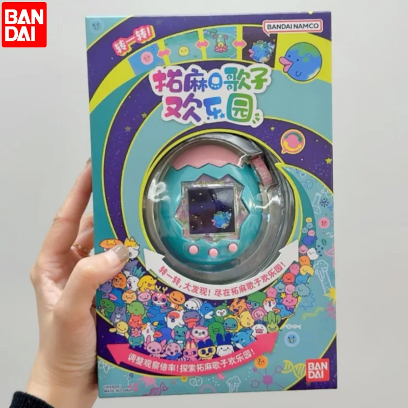 ใหม่แท้จาก Bandai ทามาก็อตจิ ซีรีส์พาราไดซ์ รุ่นป่าเขียว สไตล์มหาสมุทร หน้าจอสี สวนแห่งความสุข ของเล่นเสริมพัฒนาการ ของขวัญ