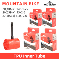 Mountain Bicycle TPU Inner Tube Ultralight Cycling Bike Tire Tubes 20(406) 26 1.35-2.6 27.5inch French Valve 45/65MM