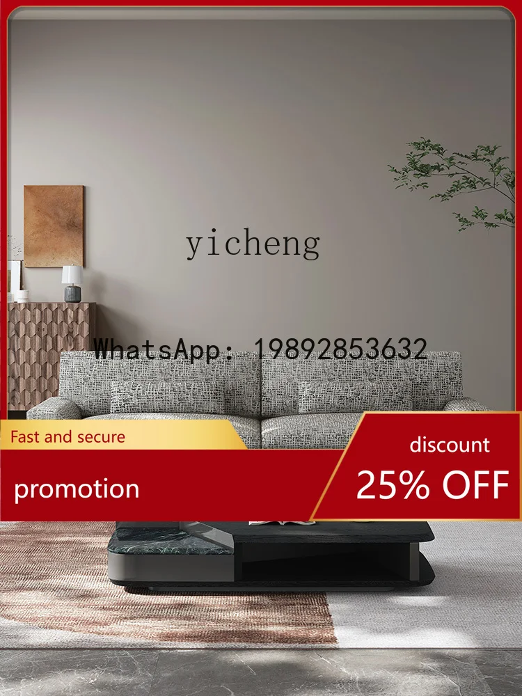 

YFY Mercure home living room sofa high-end cotton and linen sofa minimalist fabric