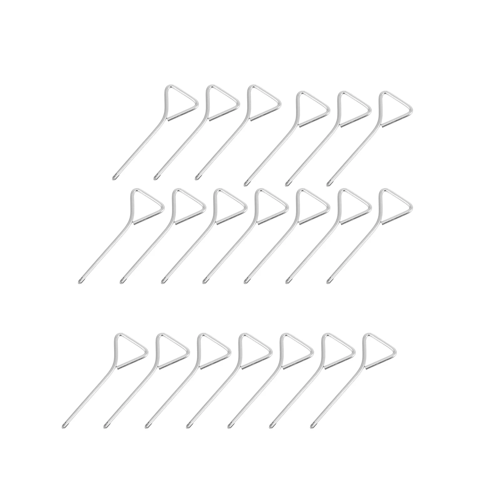 

20Pcs Precision Cross Screwdrivers Triangle Handle Manual Repair Tool Durable Anti-Slip Comfortable Grip Multi-Purpose