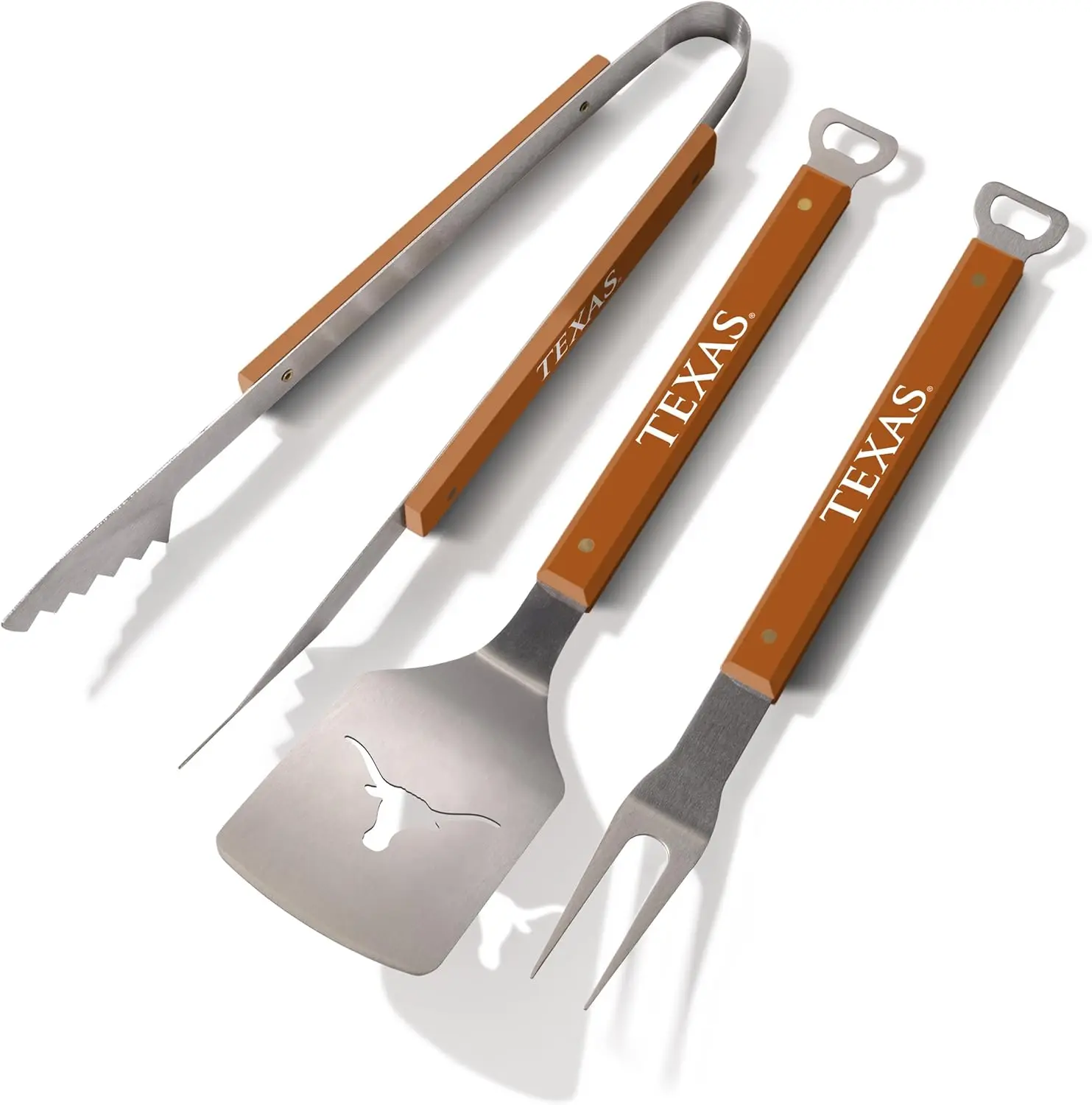 

3-Piece BBQ Set for NCAA Fans, Perfect for Tailgating and Grilling