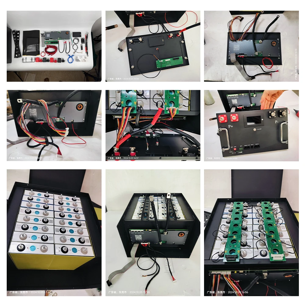 بولندا 48V105AH 5.3KWH Lifepo4 مجموعات البطارية لتقوم بها بنفسك صندوق JK BMS RS485 يمكن بدون بطارية حزمة محمولة الشمسية RV EV معفاة من الضرائب #6