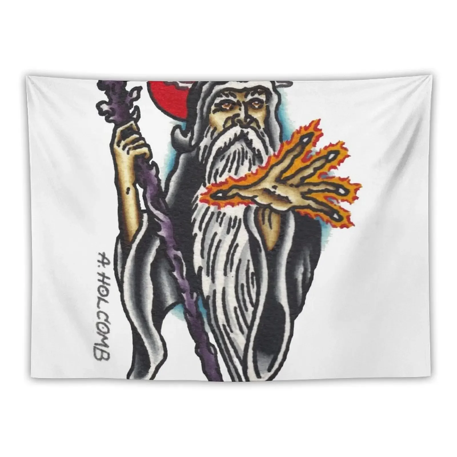 

Wizard Tapestry Aesthetic Room Decor Korean Decoration Bedroom Christmas Decoration House Decoration Tapestry