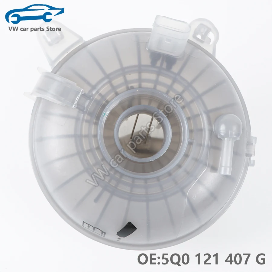 5QD121407H Coolant Reservoir Expansion Tank For MQB VW Golf MK7 Passat B8 Tiguan Audi A3 Q2 Q3 Skoda KODR Kodiaq 5Q0 121 407 G