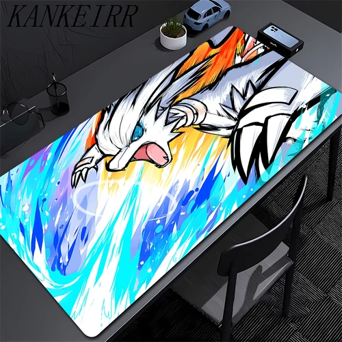 Alfombrilla de ratón de elfo de Anime p-pokemon, alfombrilla de ratón grande para teclado, alfombrilla de ratón de goma antideslizante para juegos, alfombrilla para ratón de ordenador portátil, alfombrilla para mesa de juego