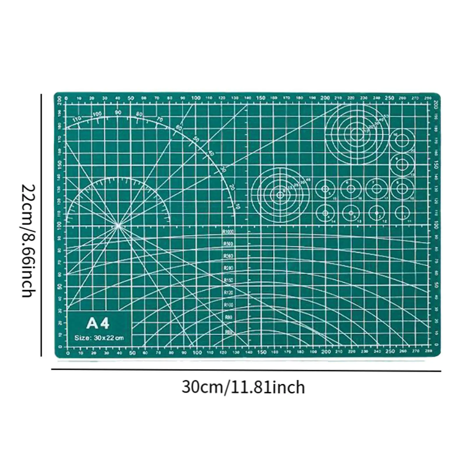 Cutting Mat PVC Double Sided Sewing Mat for Scrapbooking Dressmaking DIY