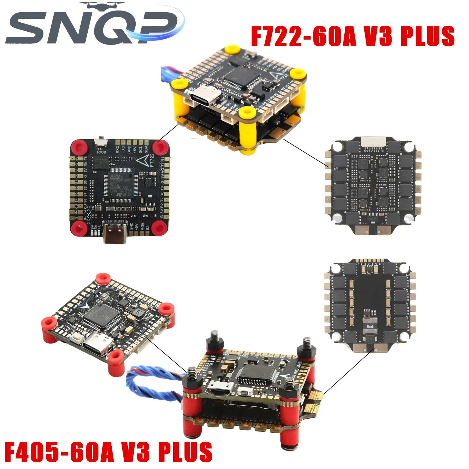 

Контроллер полета F7 F722 + ESC 4-в-1, 60 А, Lipo 3–6S, совместимый с рамками FPV длиной 5-10 дюймов
