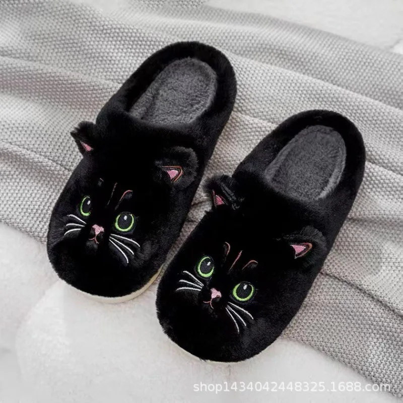 unisex soft cat slippers multi colors indoor slipper warm soft cute design gift