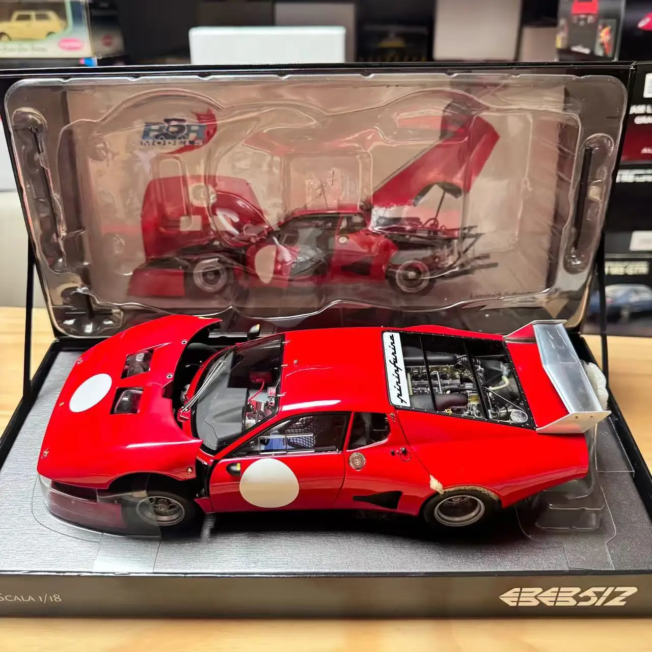 

BBR 1:18 BB512 LM Simulation Limited Edition All Open Alloy Metal Static Car Model Toy Gift