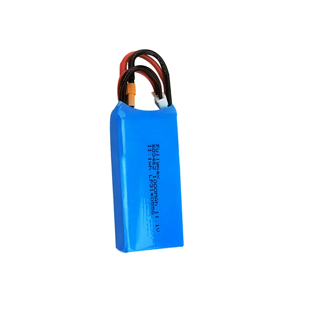 3S 11.1V 1000mAh Lipo Battery For XK X450 FPV RC Drone Spare Parts Accessories Replace Rechargeable Batteries