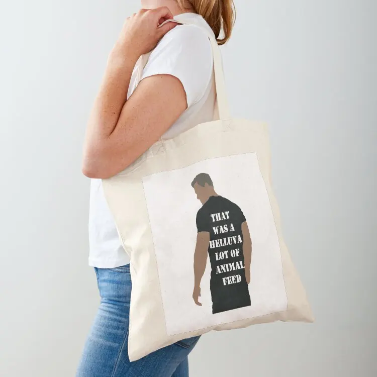 

Helluva Lot Of Animal Feed Tote Bag personalized tote university shopper bag women bag canvas bags