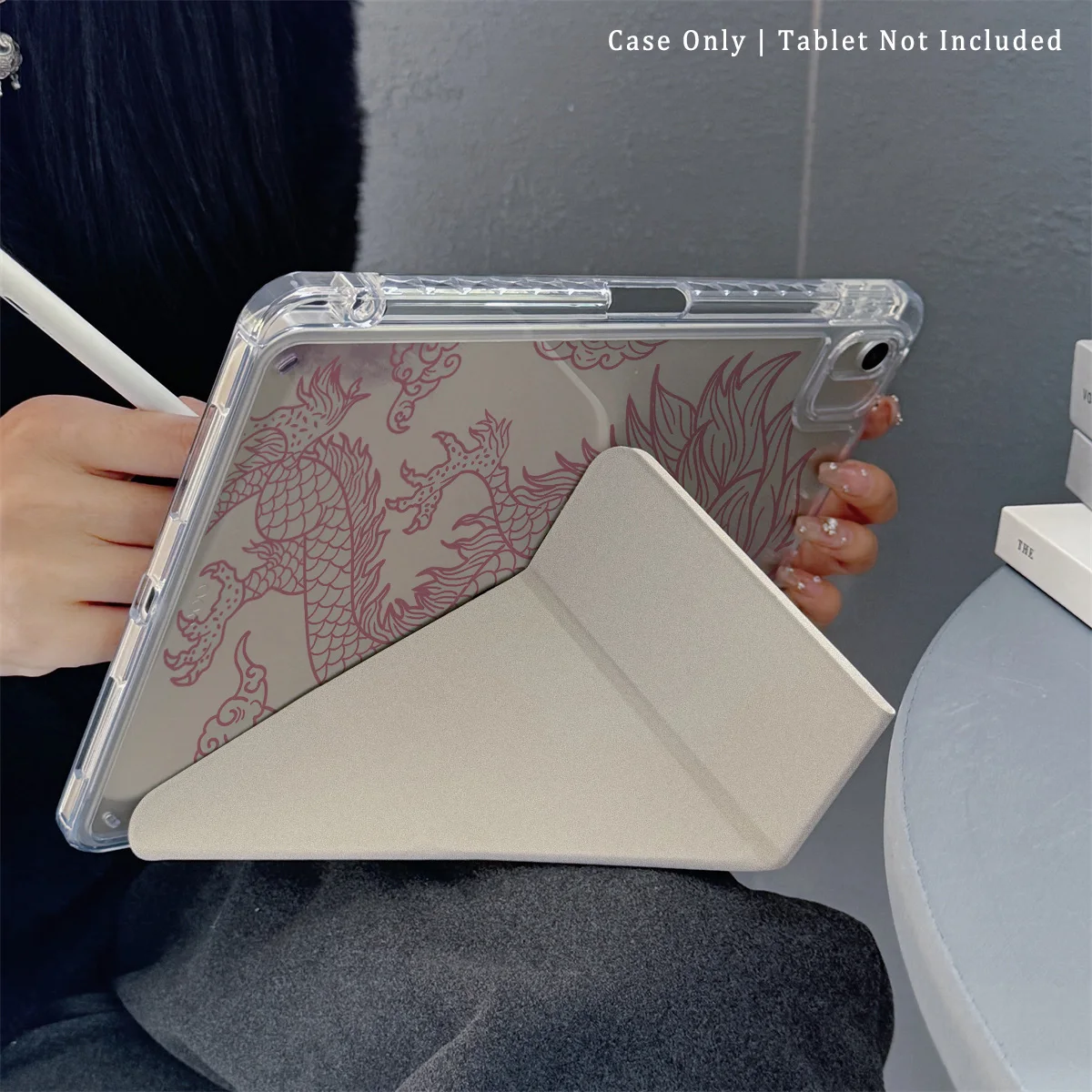 Capa para iPad, Capa Inteligente Compatível com iPad Air 6, Air 5, 4 e Compatível com iPad 10 - Compatível com iPad Pro 2024