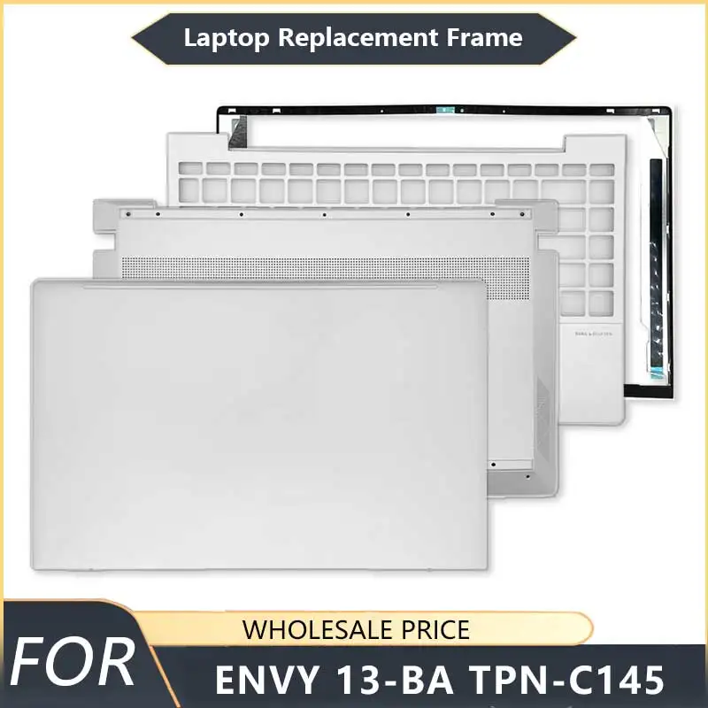 

NEW For ENVY 13-BA TPN-C145 Black Laptop LCD Back Cover/Front Bezel/Palmrest/Bottom Case keyboard