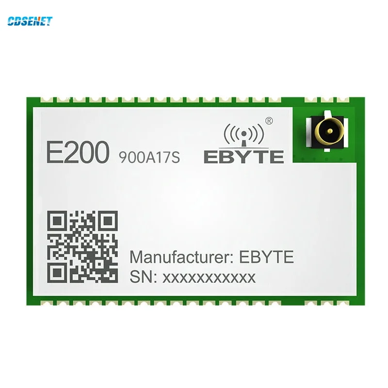 

868MHz 915MHz Audio Transmission Module Amplifier Broadcasting Speaker 17dBm Long Distance CDSENET E200-900A17S IPEX Stamp Hole