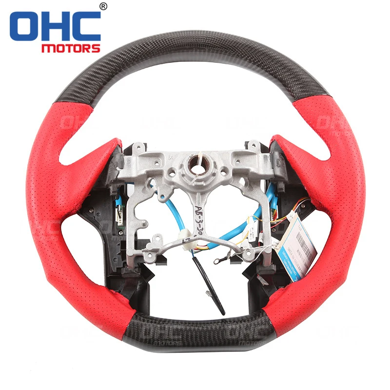 For Toyota Prado 2010-2017 , LED carbon fiber steering wheel modification