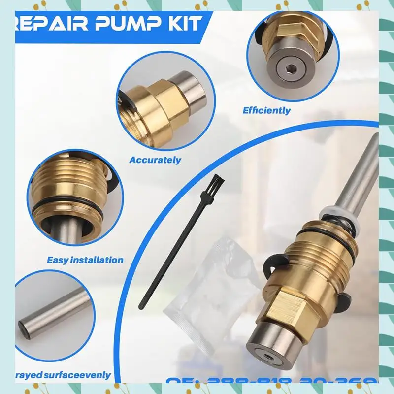 

A71P Upgraded Pump Packing Repair Kit Stainless Steel Piston Rod Fit For XR5 XR7 XR9 SR7 170 Tradesman(SW) Prox7 Prox9