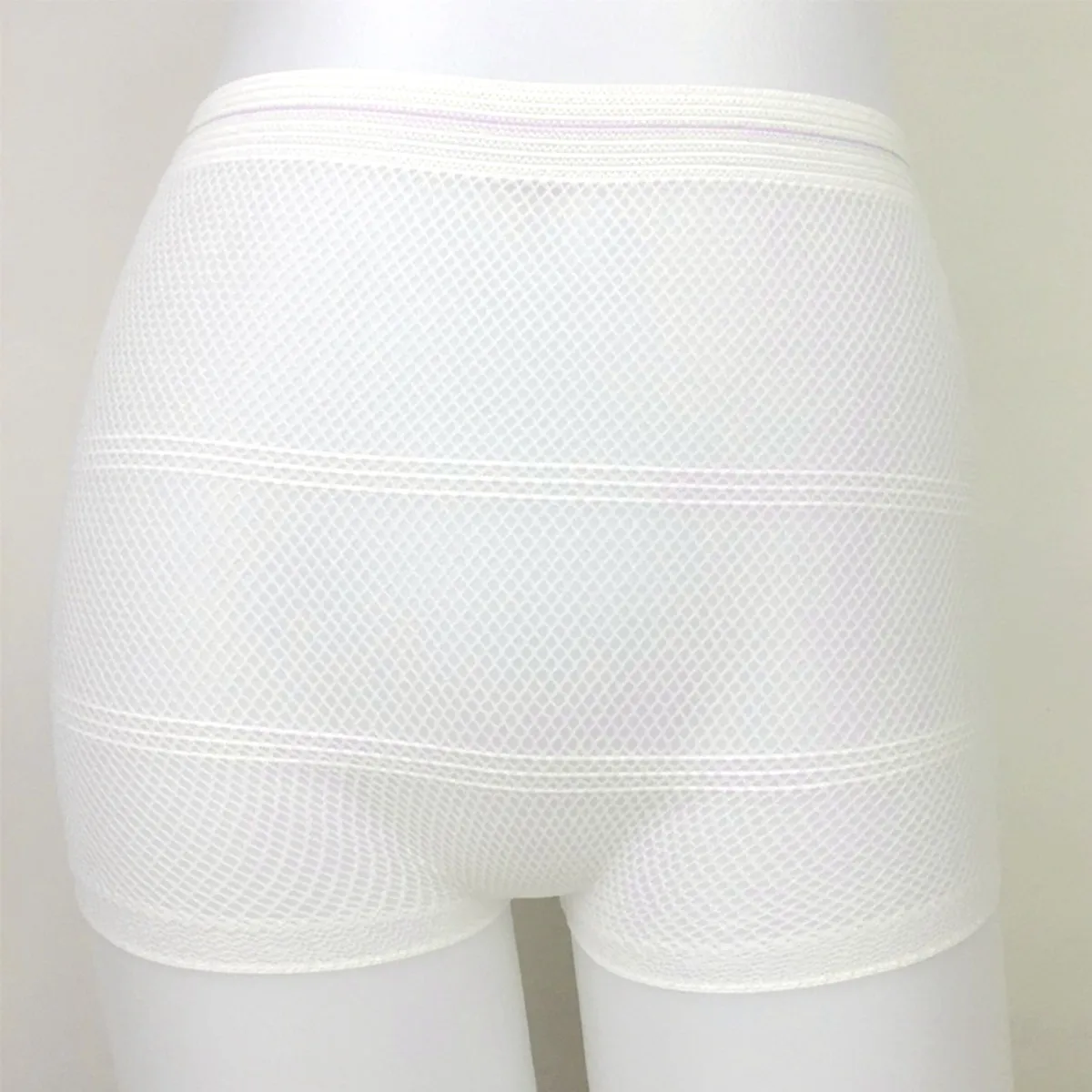 2Pcs Urine Pad Fixing Briefs Old Breathable Mesh Diapers Fixed Incontinence Briefs Adult Large Size Suitable Man Woman