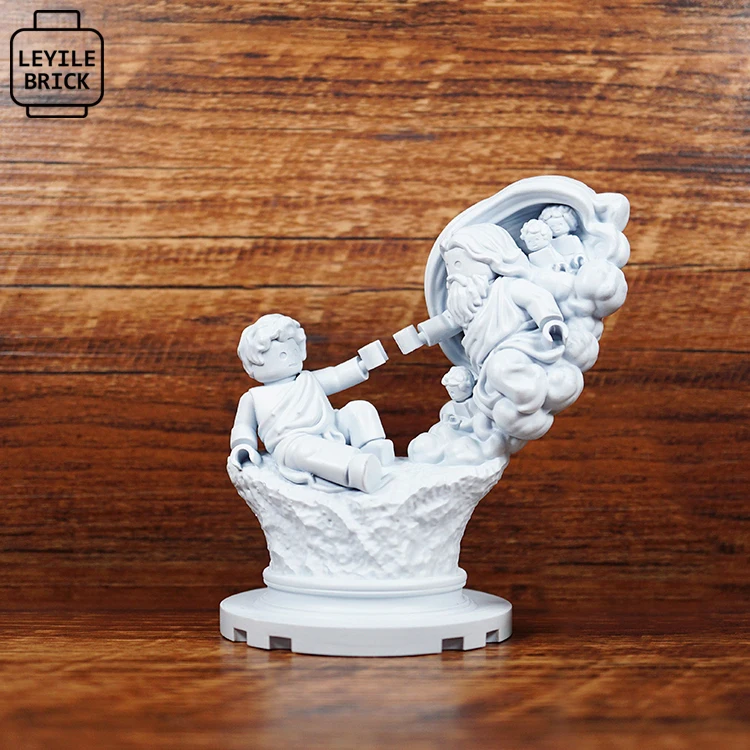  Compatible Athena Augustus Figure Accessories Building Blocks Toy for Ages 14 And above Unisex Collectible Models