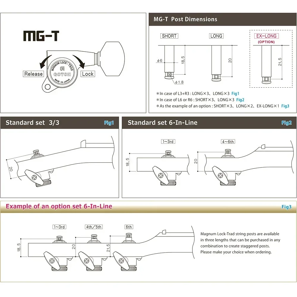 

Q-X-музыкальный магазин-совершенно новый-оригинальный GOTOH SG381-01-MGT, блокировочные головки для электрогитары, тюнеры, колышек для настройки, СДЕЛАНО В Японии