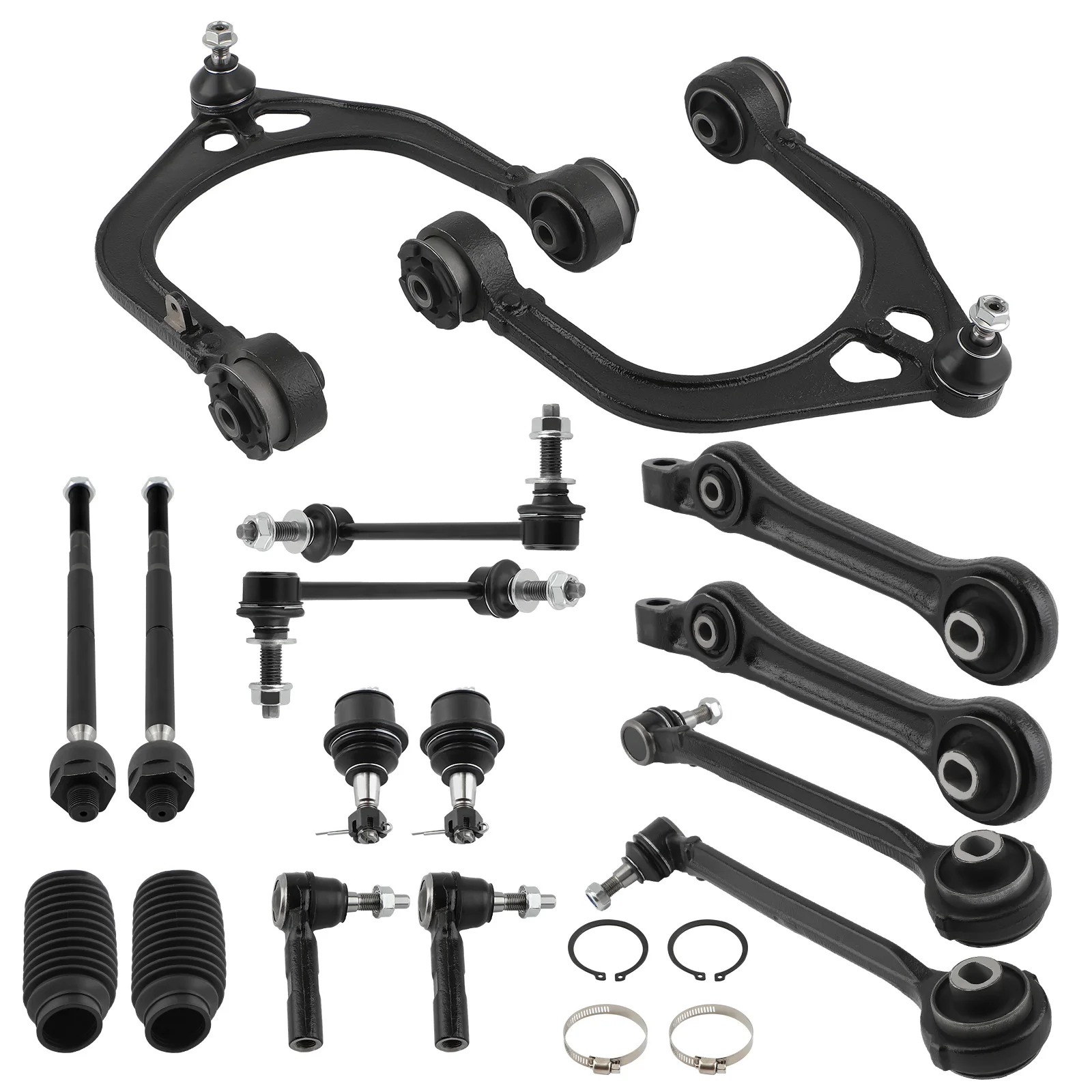 Suspension Kit 16x Front Control Arms For Dodge Charger Magnum Challenger Chrysler 300 2005-2010 RWD
