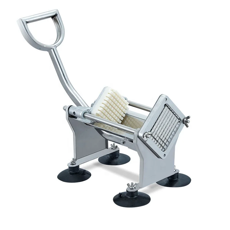 New Manual Stainless Steel Potato Strip Cutter Commercial Potato Slicer and Shredder Tool Easy to Operate