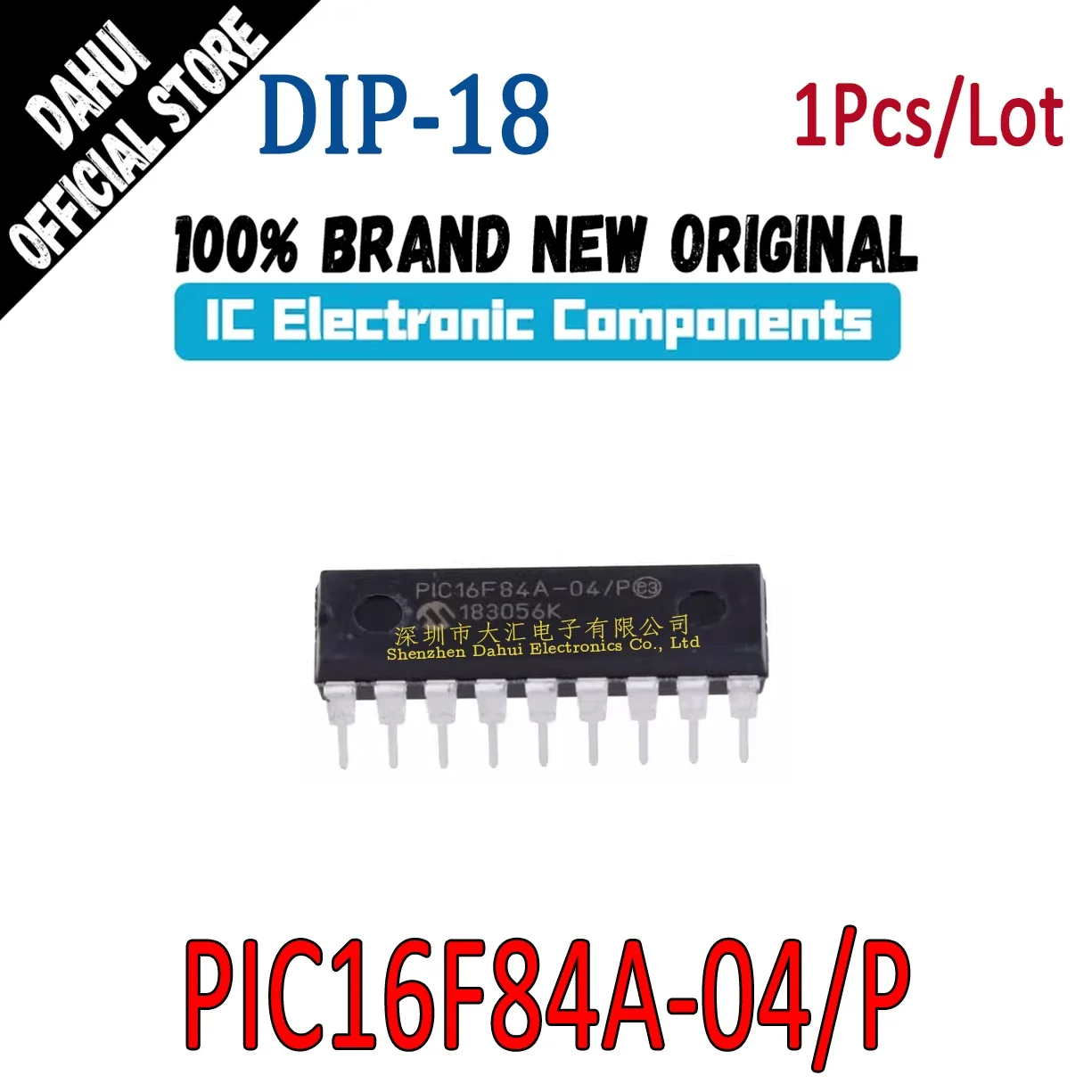 

PIC16F84A-04/P PIC16F84A-04I P PIC16F84A-04 I DIP-18 Microcontroller chip ic Brand New Original In Stock
