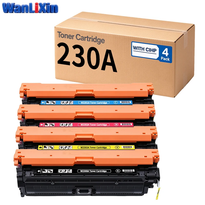 1 set W2300A W2301A W2302A W2303A Toner Cartridge Compatible For HP Color LaserJet Pro 4203dw 4203dn MFP 4303dw 4303dn 4303fdw