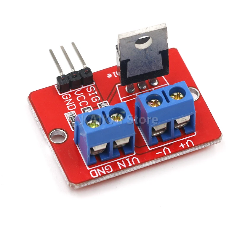 0-24V pulsante Mosfet superiore IRF520 modulo Driver MOS per Arduino MCU ARM pi