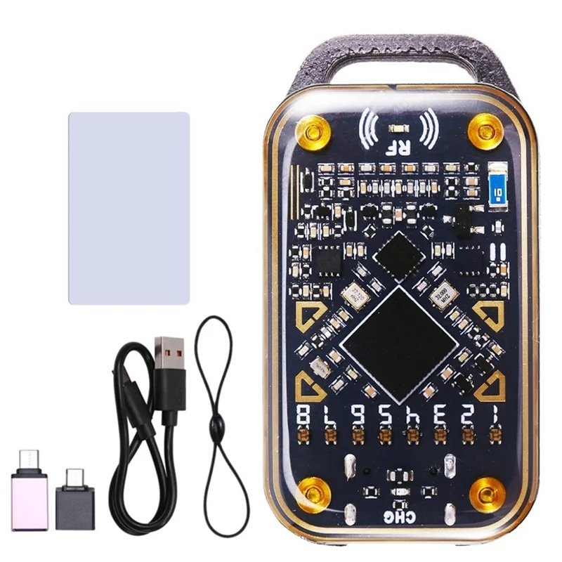 B03B-Chameleon Ultra RFID Smart Chip Reader Smart Card Emulator NFC Duplicator+CUID Card 125Khz 13.56Mhz ID IC Card Decode